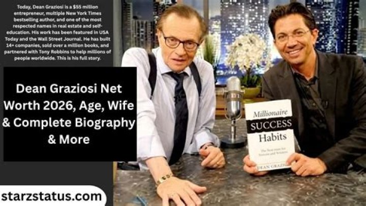 Dean Graziosi: Entrepreneur Detailed Bio, Age, Birthday, & Height Insights and more