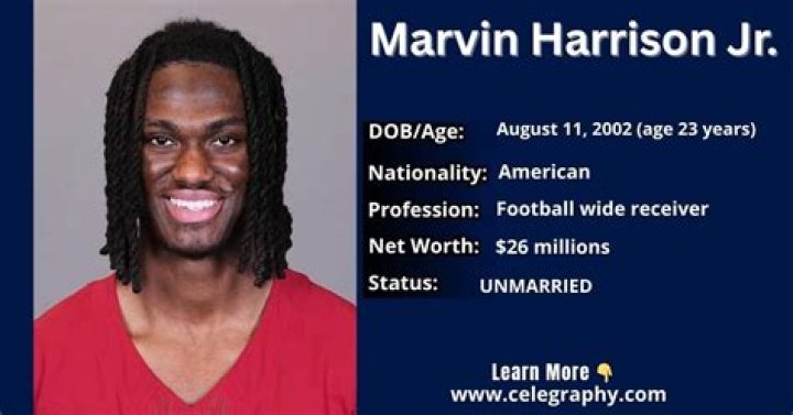 Marvin Harrison - Bio, Age, net worth, height, Wiki, Facts and Family