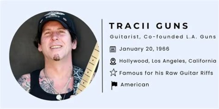 Tracii Guns - Bio, Age, net worth, height, weight, Wiki, Facts and Family