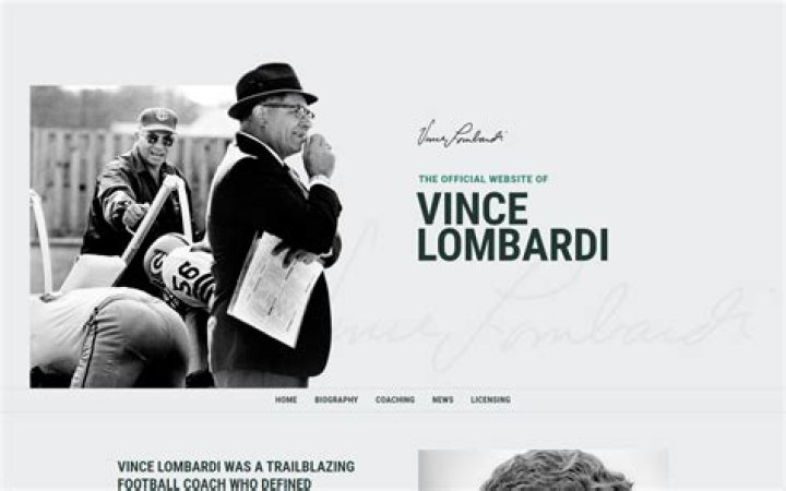 Vince Lombardi - Bio, Age, Wiki, Facts and Family